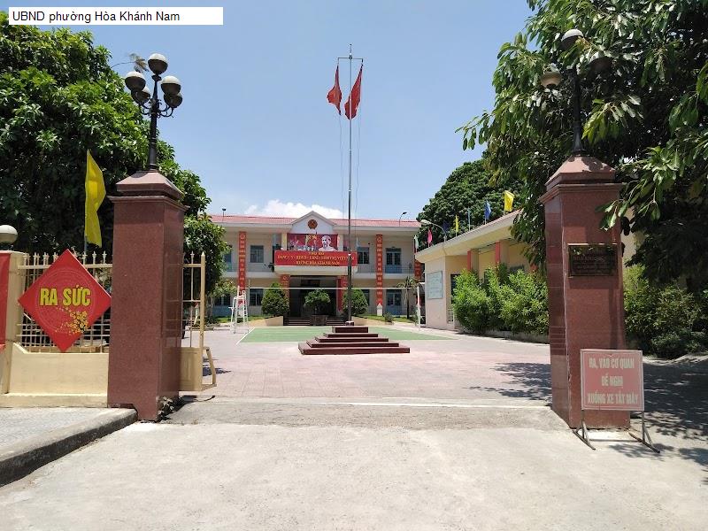 UBND phường Hòa Khánh Nam