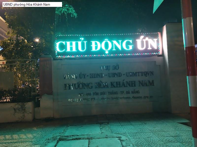 UBND phường Hòa Khánh Nam