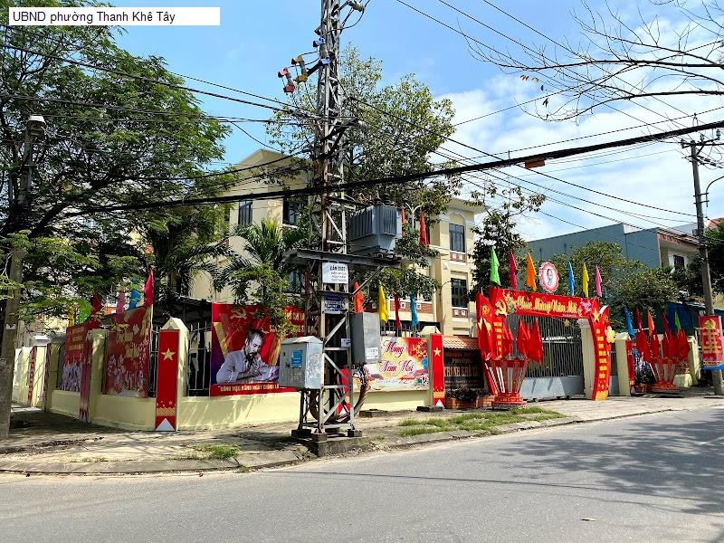 UBND phường Thanh Khê Tây