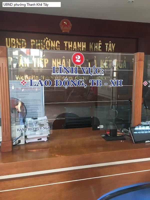 UBND phường Thanh Khê Tây