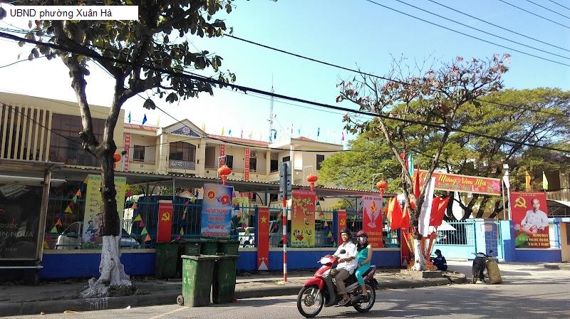 UBND phường Xuân Hà