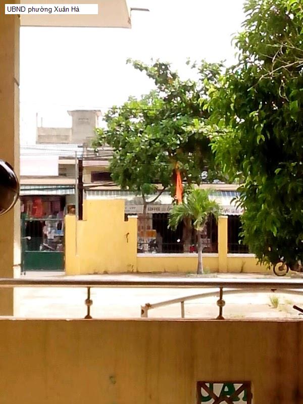 UBND phường Xuân Hà