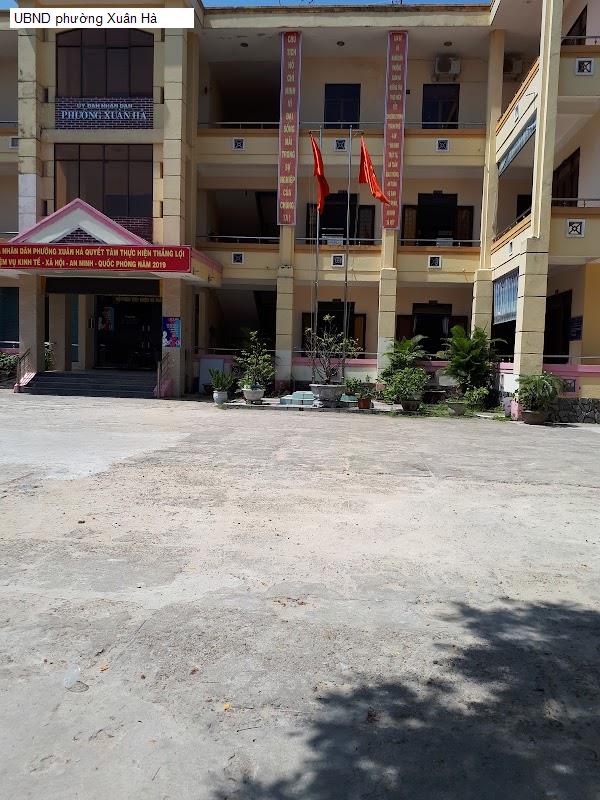 UBND phường Xuân Hà