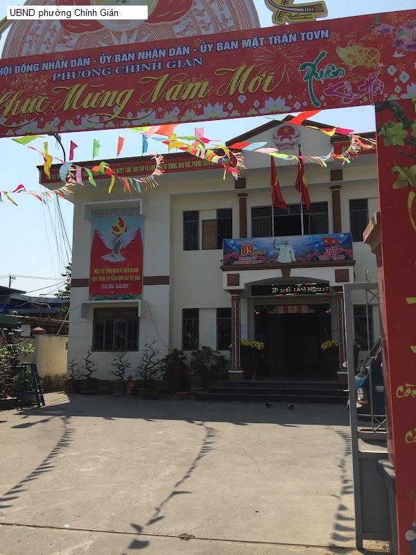 UBND phường Chính Gián