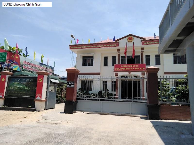 UBND phường Chính Gián