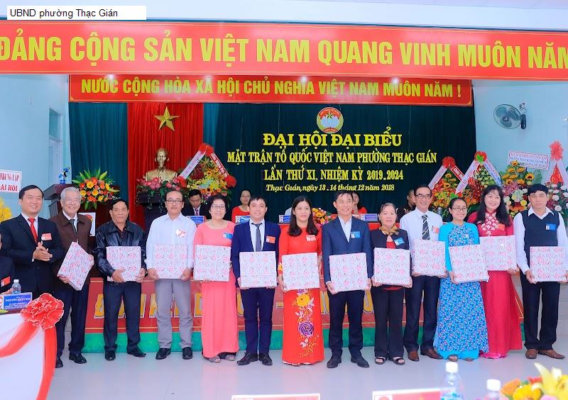 UBND phường Thạc Gián