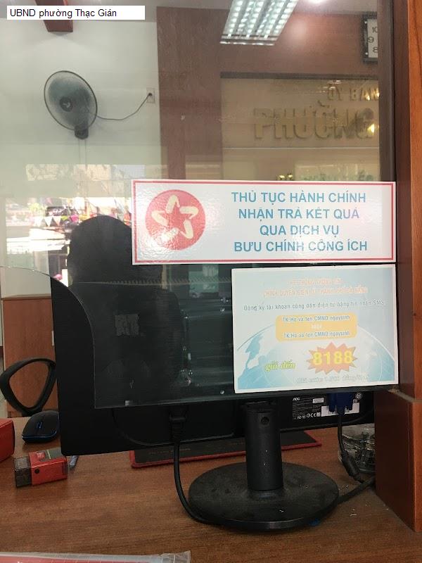 UBND phường Thạc Gián