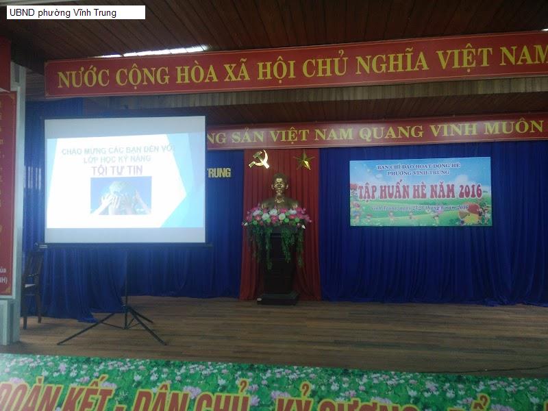 UBND phường Vĩnh Trung