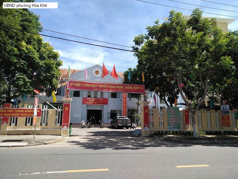 UBND phường Hòa Khê