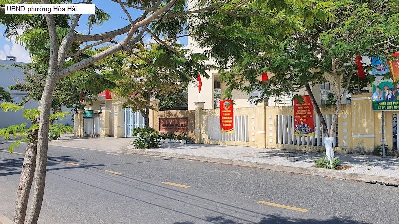 UBND phường Hòa Hải