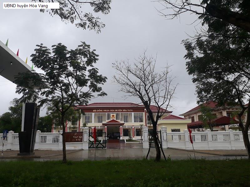 UBND huyện Hòa Vang