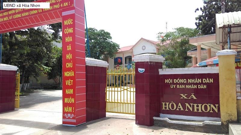 UBND xã Hòa Nhơn