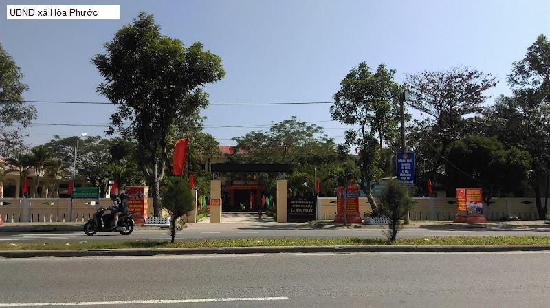 UBND xã Hòa Phước