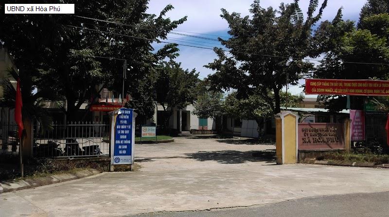 UBND xã Hòa Phú