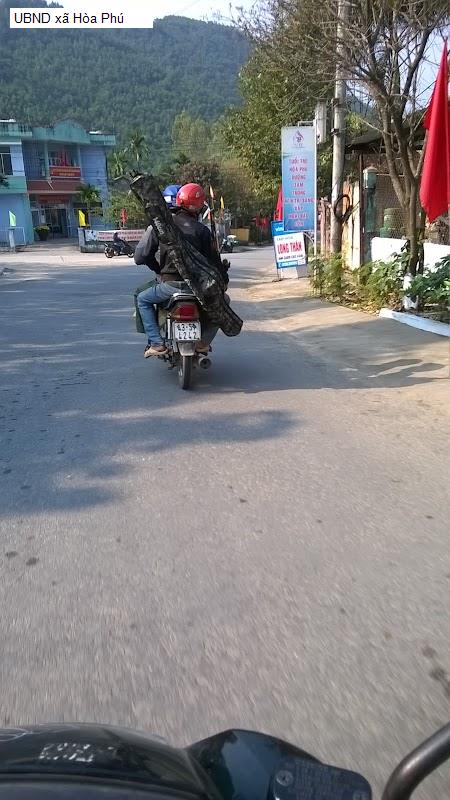 UBND xã Hòa Phú