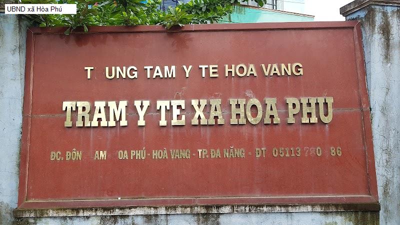 UBND xã Hòa Phú