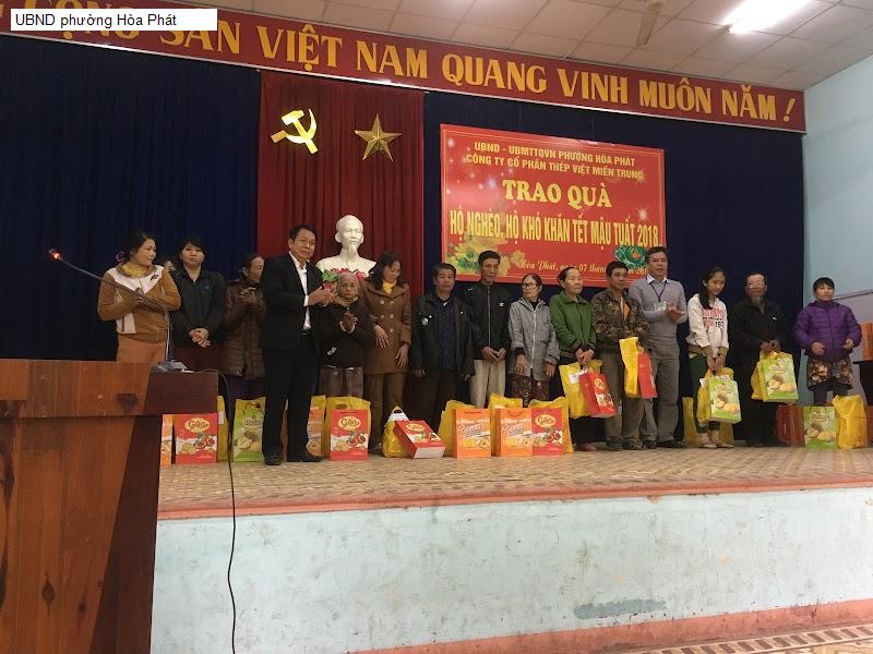 UBND phường Hòa Phát
