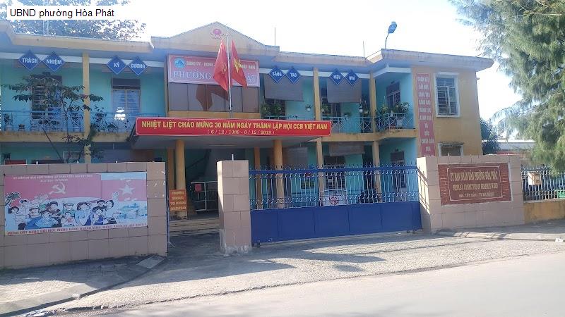 UBND phường Hòa Phát