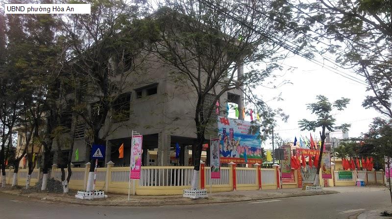 UBND phường Hòa An