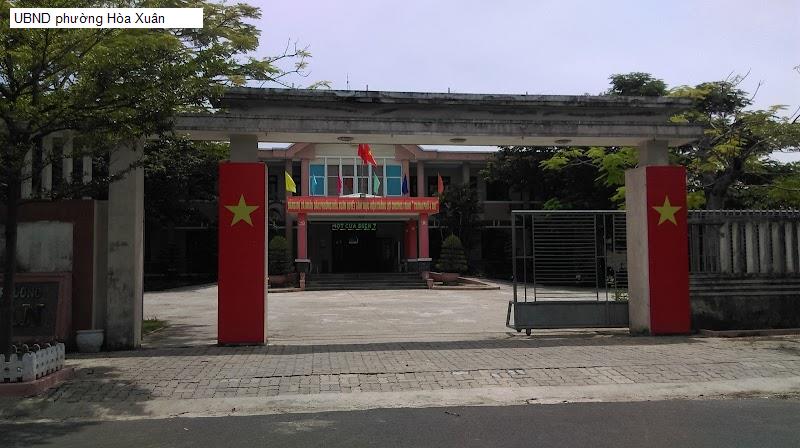 UBND phường Hòa Xuân