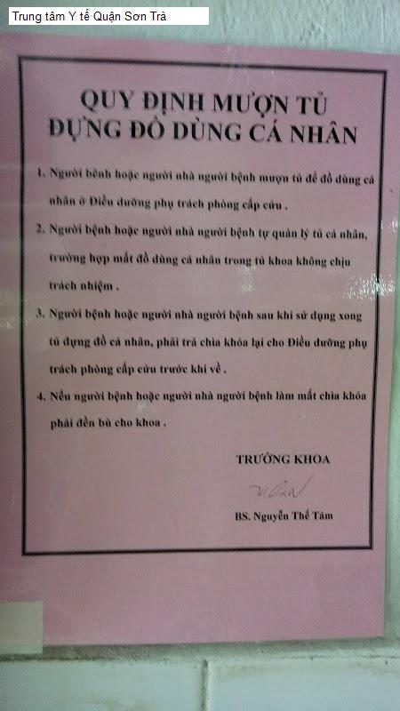 Trung tâm Y tế Quận Sơn Trà