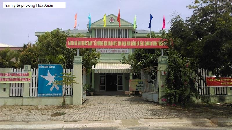 Trạm y tế phường Hòa Xuân
