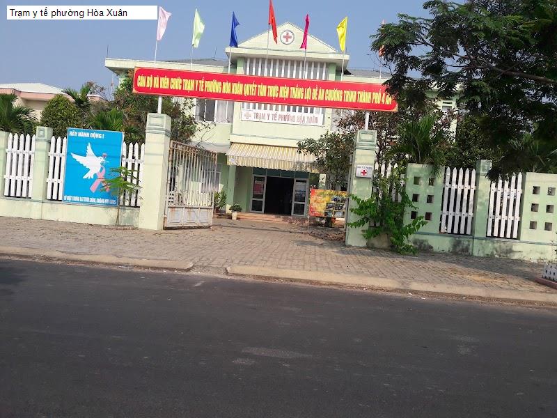 Trạm y tế phường Hòa Xuân