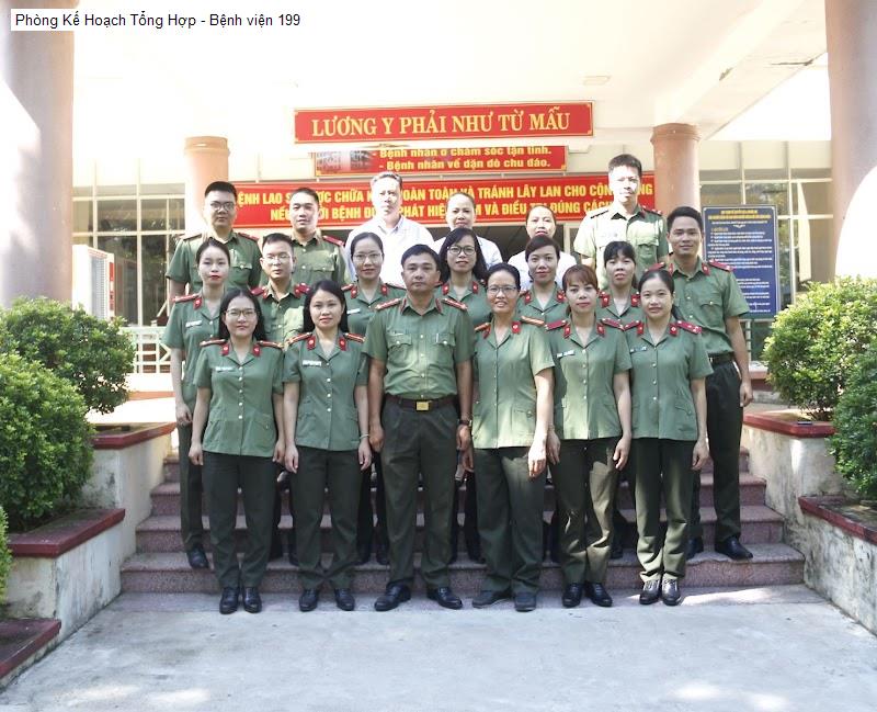Phòng Kế Hoạch Tổng Hợp - Bệnh viện 199