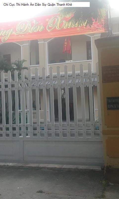 Chi Cục Thi Hành Án Dân Sự Quận Thanh Khê