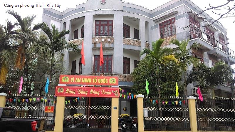 Công an phường Thanh Khê Tây