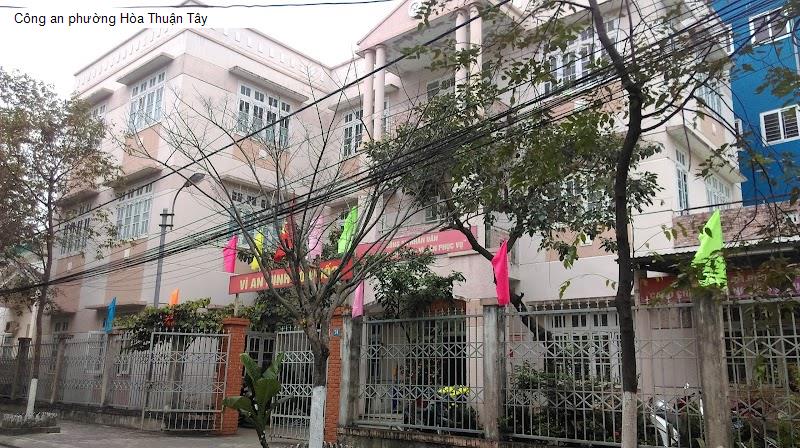 Công an phường Hòa Thuận Tây