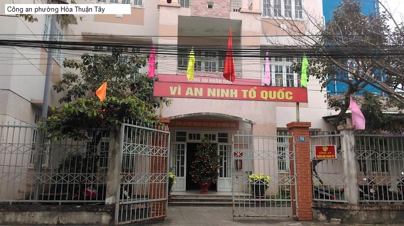 Công an phường Hòa Thuận Tây